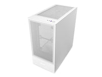 Кутия NZXT H5 Flow Matte White, Mid-Tower