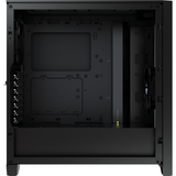 Кутия Corsair 4000D Airflow Mid Tower, Tempered Glass, Черно