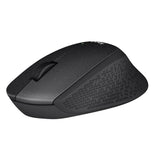 Безжична оптична мишка LOGITECH M330, Silent Plus, USB, Черна