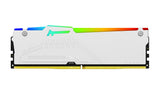 Памет Kingston FURY Beast White RGB 32GB(2x16GB) DDR5 5200MHz CL36 AMD EXPO, KF552C36BWEAK2-32