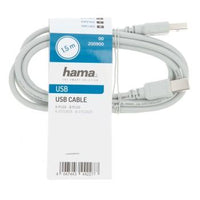 HAMA 200900 USB-A Cable Male - USB-B Male, 1.5 m