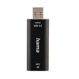 Video Recording стик HAMA 74257, HDMI женско - USB мъжко, 4К,  Черен