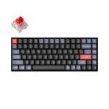 Геймърска механична клавиатура Keychron K2 Pro Hot-Swappable Keychron K Pro Mechanical Red Switch, White Backlight Plastic Frame