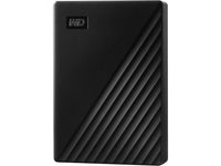 Външен хард диск Western Digital My Passport, 5TB, 2.5" HDD, USB 3.2, Черен