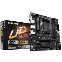 Дънна платка GIGABYTE B550M DS3H 1.x Socket AM4, 4 x DDR4