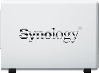 Мрежов сторидж Synology DS223j, за 2 диска, Realtek RTD1619B 4-core 1.7GHz, 1 GB