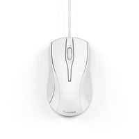 Optical Mouse Hama MC-200, cable 1.5 m, USB, 1200 dpi, 3 buttons, white