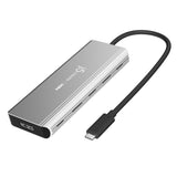 5-портов хъб j5create Mini Dock JCD401 USB4, USB-C, 4K HDMI