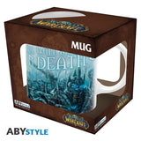 Чаша ABYSTYLE WORLD OF WARCRAFT - Lich King - subli, 320 ml, Бял