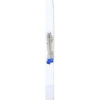 Мрежов кабел HAMA Flexi-Slim, U/UTP CAT 6a, 10 Gbit/s, RJ-45 - RJ45, 0.75 m, Бял