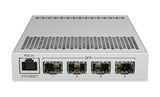 Суич Mikrotik CRS305-1G-4S+IN, 1xGigabit LAN, 4xSFP+ cages