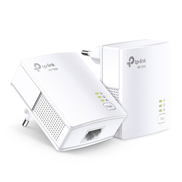 PowerLine адаптер TP-Link TL-PA7017 KIT AV1000 Gigabit - 2 бр