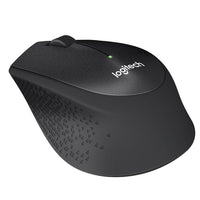 Безжична оптична мишка LOGITECH M330, Silent Plus, USB, Черна