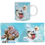 Чаша ABYSTYLE LEAGUE OF LEGENDS Braum & Poros, Син