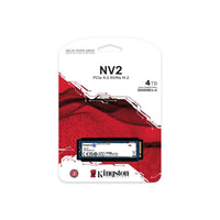 Solid State Drive (SSD) KINGSTON NV2 M.2-2280 PCIe 4.0 NVMe 4000GB