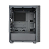 Кутия FSP CMT223S Silent ATX Mid Tower, Черна