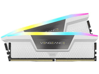 Памет Corsair Vengeance White RGB 32GB(2x16GB) DDR5 6000MHz CL36 CMH32GX5M2E6000C36W