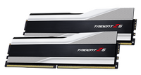 Памет G.SKILL Trident Z5 Silver 32GB(2x16GB) DDR5 PC5-48000 6000MHz CL40 F5-6000J4040F16GX2-TZ5S