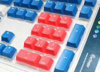 Mechanical Keyboard Caps Ducky Bon Voyage 108-Keycap Set PBT Double-Shot Us Layout