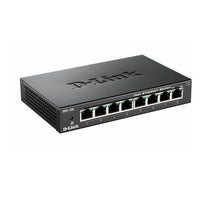 Switch D-Link DES-108 / E, 8 ports 10/100, metal housing