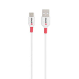 Кабел Skross, USB-C - USB-A 2.0 мъжко, 1.2м, Бял