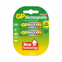 Акумулаторна Батерия GP R6 AA 2500mAh NiMH 2 бр. 250AAHC-EB2 GP