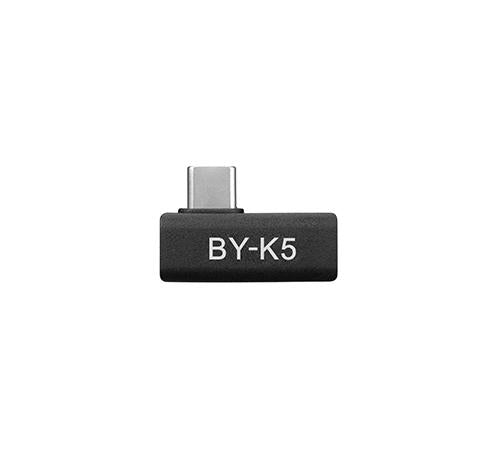 Адаптер BOYA USB-C женско към мъжко, ъглов