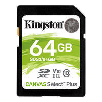 Карта памет Kingston Canvas Select Plus SD 64GB, Class 10 UHS-I