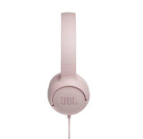 Слушалки on-ear JBL T500, Розов