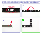 RGB лента KontrolFreek Gaming Lights Kit, USB (2.74m)