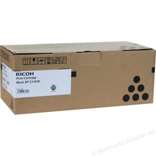 Тонер касета Ricoh SPC310HE, 7200 копия  Черен