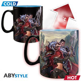 Чаша ABYSTYLE LEAGUE OF LEGENDS Mug Heat Change Group, Сменящ се цвят, King size, Черен