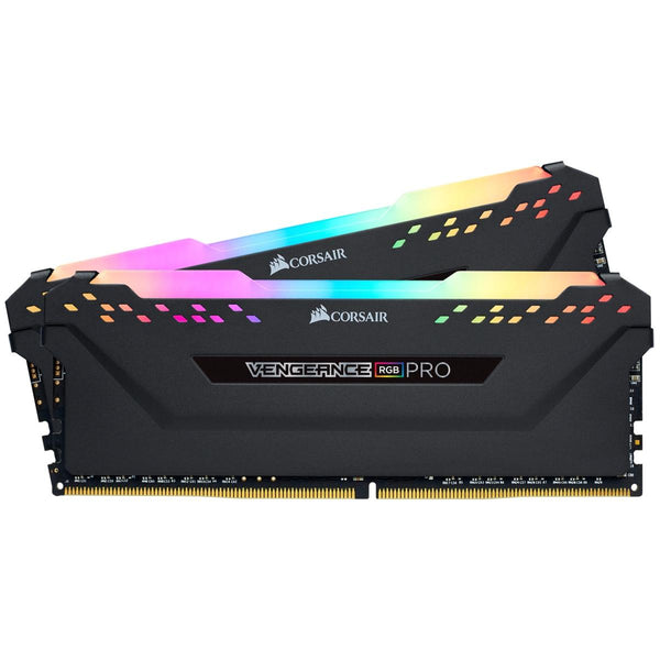 Памет Corsair Vengeance PRO RGB Black 16GB(2x8GB) DDR4 PC4-28800 3600MHz CL18 CMW16GX4M2Z3600C18 AMD Ryzen Optimized