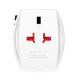 Адаптер SKROSS AC65PD, USB-A, USB-C, 1.302976, World, Бял