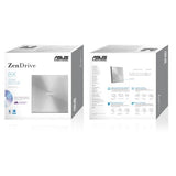 External USB DVD recording device ASUS Zendrive U7M Ultra-Slim, USB 2.0, gray