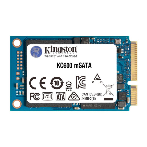 Solid State Drive (SSD) KINGSTON KC600, 512GB, mSATA