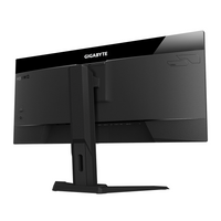 Геймърски Монитор Gigabyte G34WQ-EK, 34" IPS WQHD (3480 x 1440), 144Hz, 1ms, HDR400