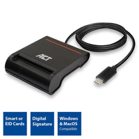 Четец на смарт карти ACT AC6020, USB 3.2 Gen 1