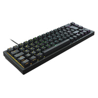 Геймърскa механична клавиатура XTRFY K5 Black, 65% Hotswap RGB US Layout Kailh Red