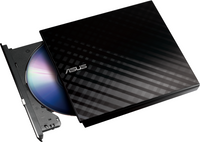 External USB DVD recording device ASUS SDRW-08D2S-U LITE, USB 2.0, black