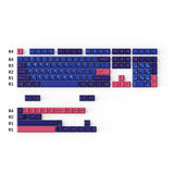 Капачки за механична клавиатура Keychron Cherry Profile Double - Shot PBT Full Set 219 Keycaps - Player