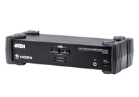 KVMP превключвател ATEN CS1822, 2-портов, 4K, USB 3.0, HDMI Audio