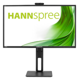 Монитор HANNSPREE HP248WJB, 27 inch, Wide, Full HD, 5 mpix вградена камера, D-Sub, HDMI, DP, Черен