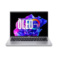 Лаптоп Acer SWIFT GO 14 SFG14-71-72TJ, 14" OLED, Intel Core i7-1355U, 16GB LPDDR5, 1000GB NVMe SSD,  Windows 11 Home, Кирилизиран